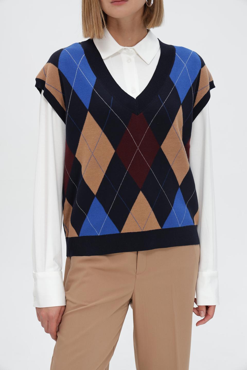 Жилет Steilmann с ромбами