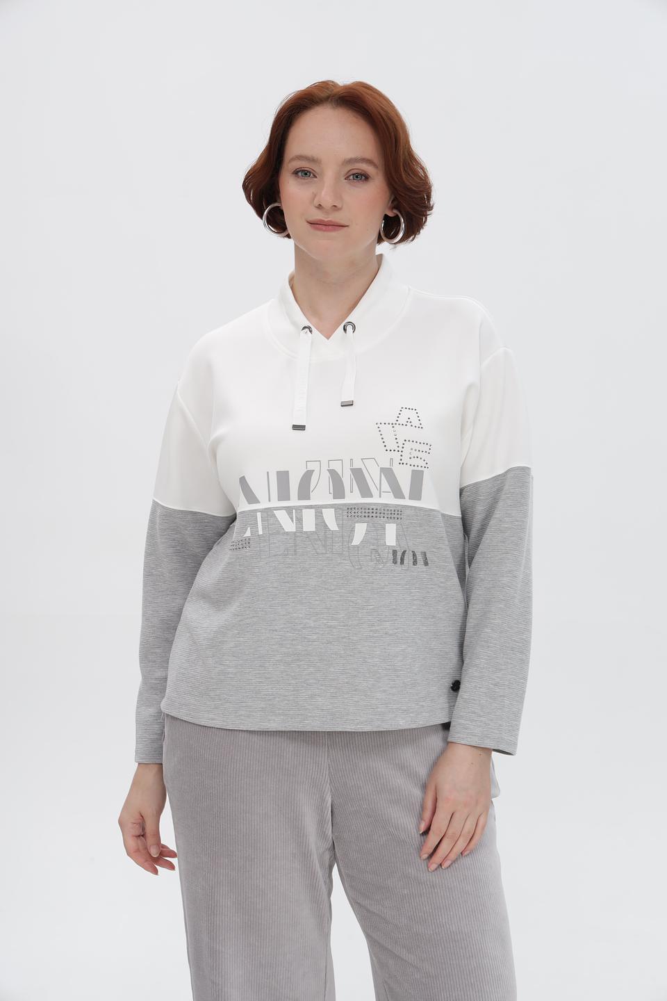 Пуловер Barbara Lebek с принтом