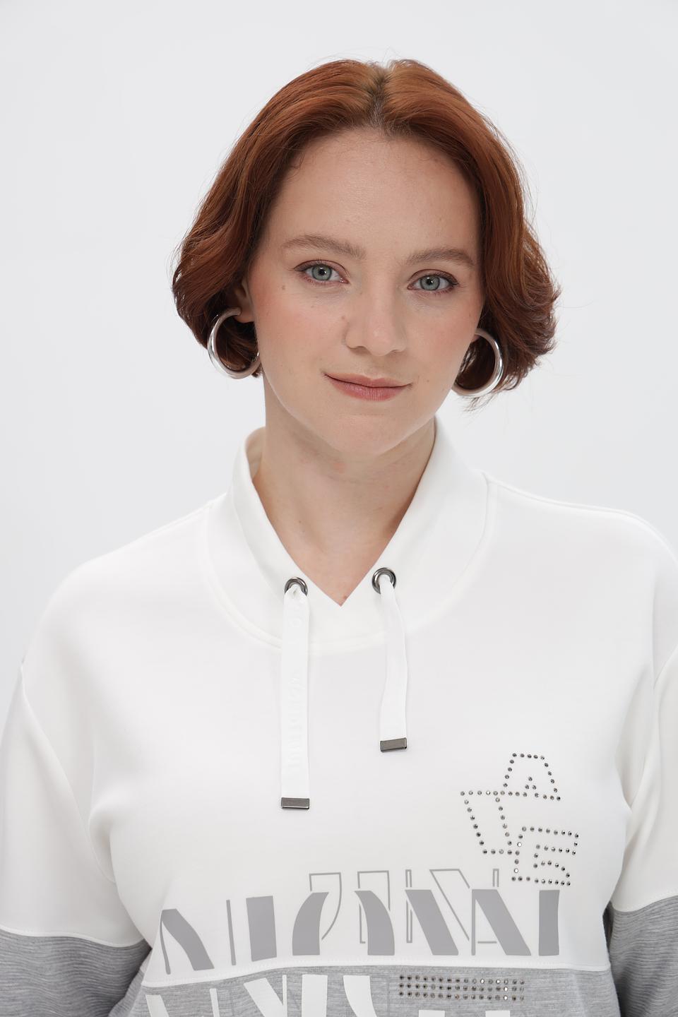 Пуловер Barbara Lebek с принтом