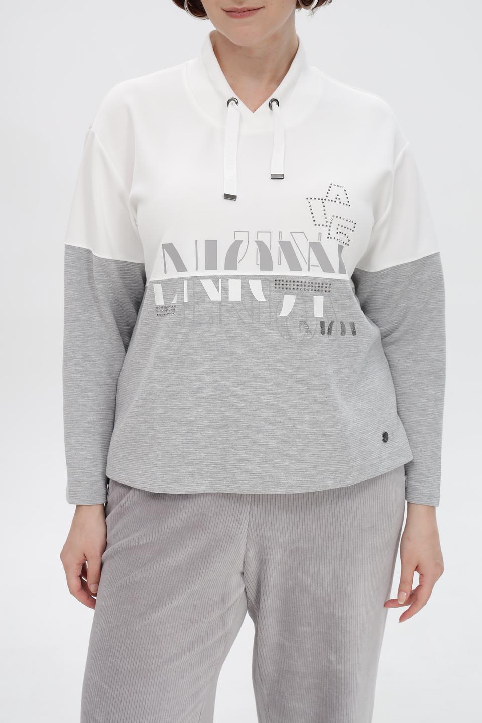 Пуловер Barbara Lebek с принтом