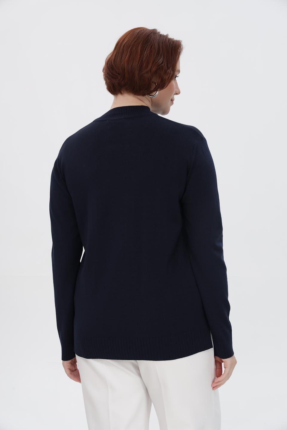 Пуловер Barbara Lebek с камнями