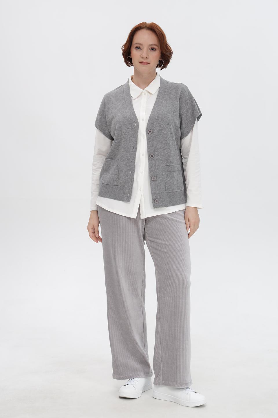 Жилет Rabe collection серый