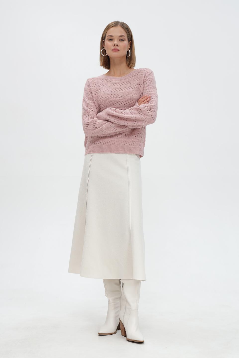 Юбка Marc Cain Collections кремовая