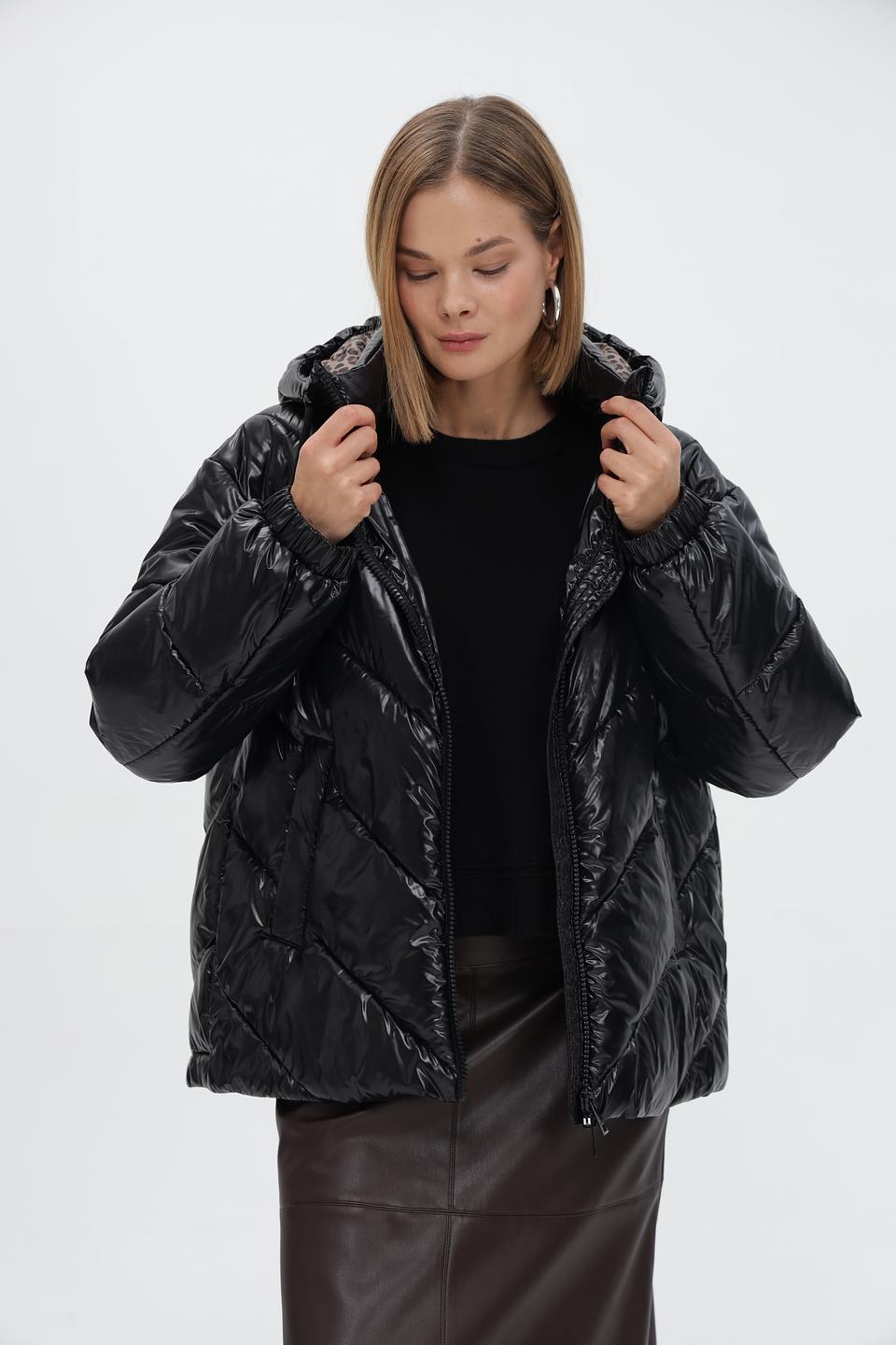 Куртка Marc Cain Sports стеганая черная