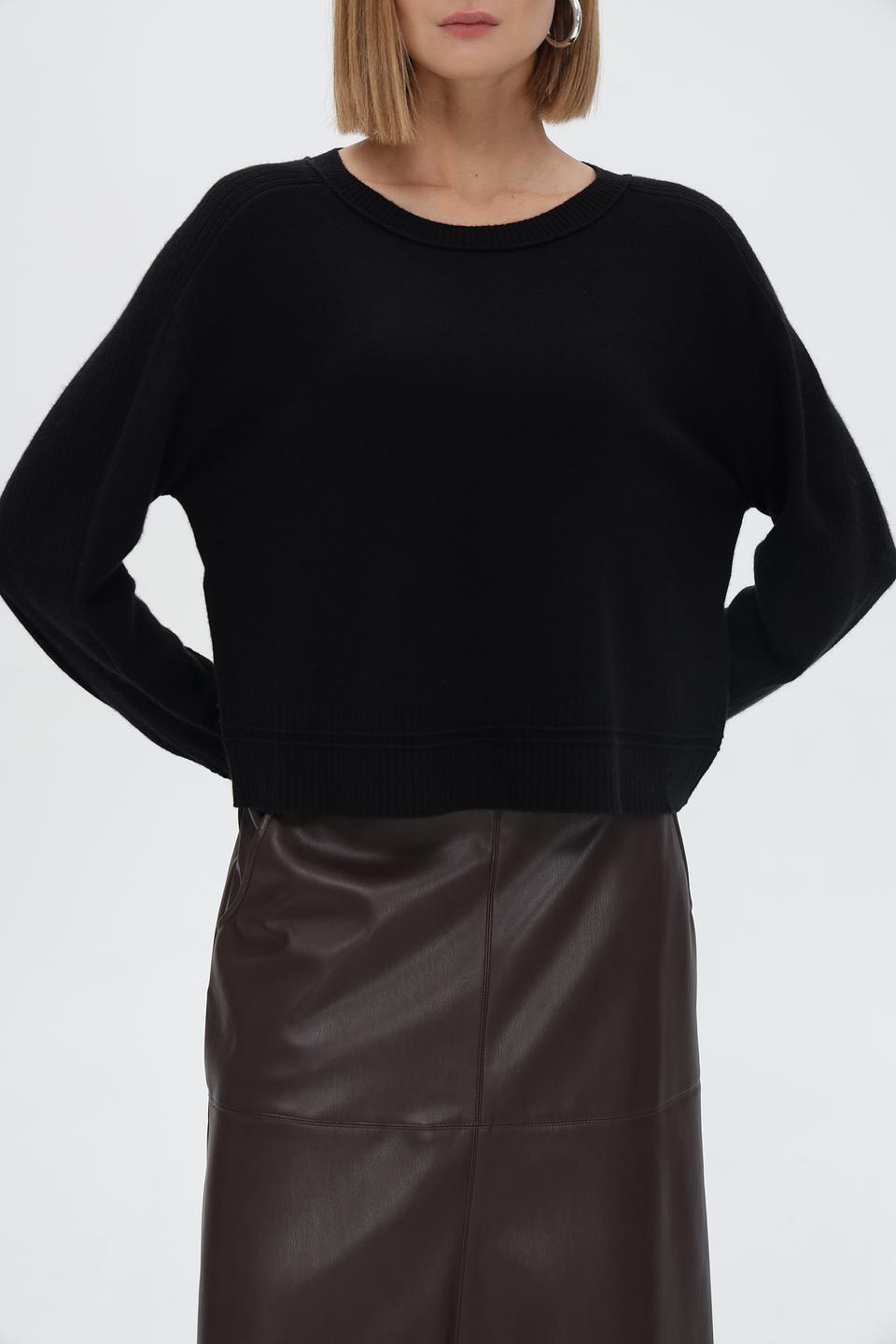 Пуловер Marc Cain чёрный