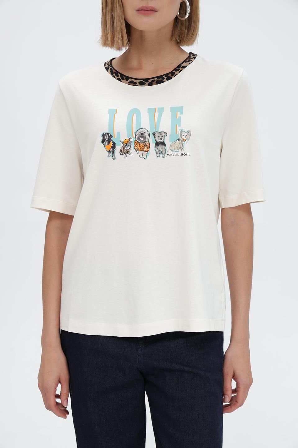 Футболка Marc Cain Sports с принтом