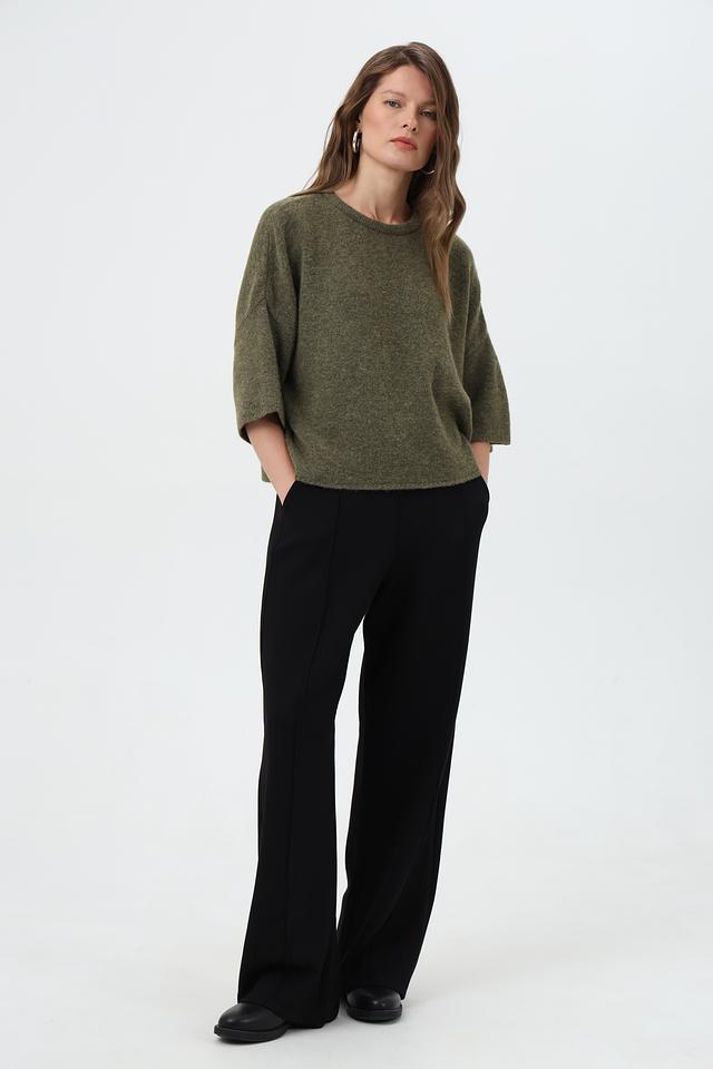 Брюки палаццо Tom Tailor черные