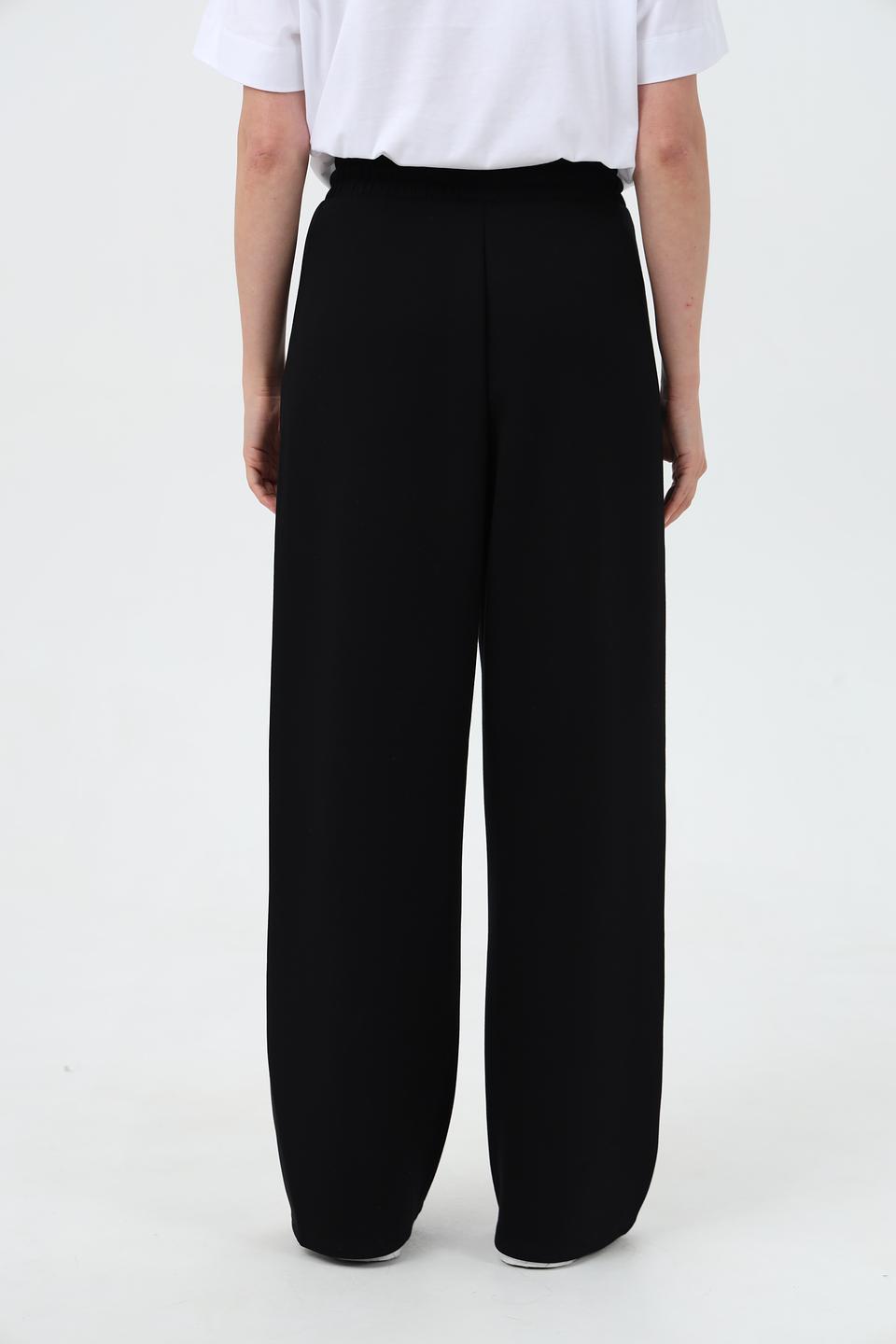 Брюки палаццо Tom Tailor черные