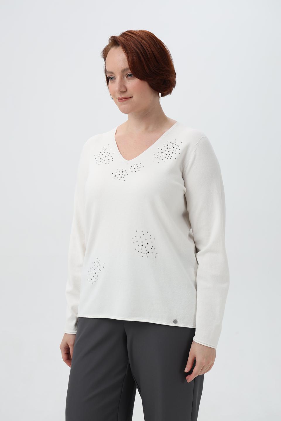 Пуловер Gollehaug с вышивкой