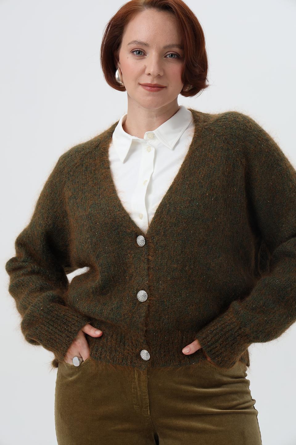 Кардиган Herzens Angelegenheit в клетку