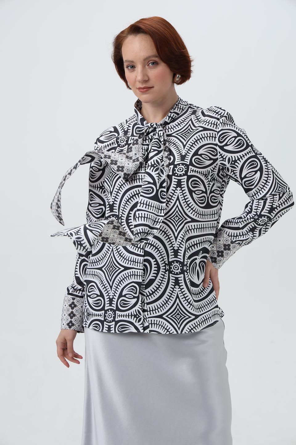 Блузка Herzens Angelegenheit с принтом