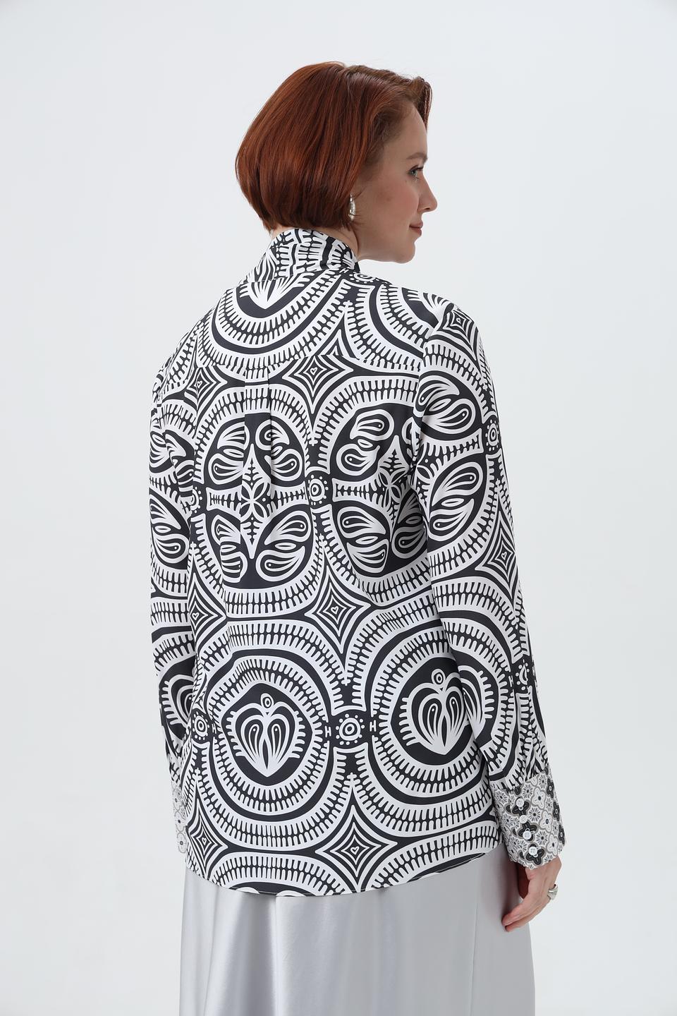 Блузка Herzens Angelegenheit с принтом