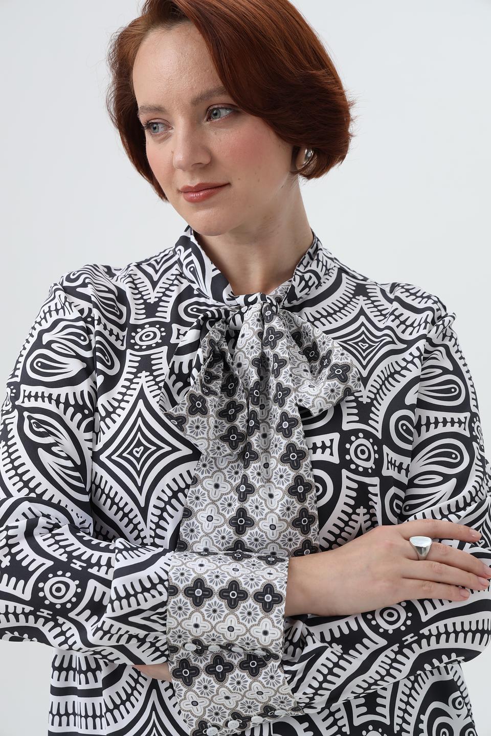 Блузка Herzens Angelegenheit с принтом