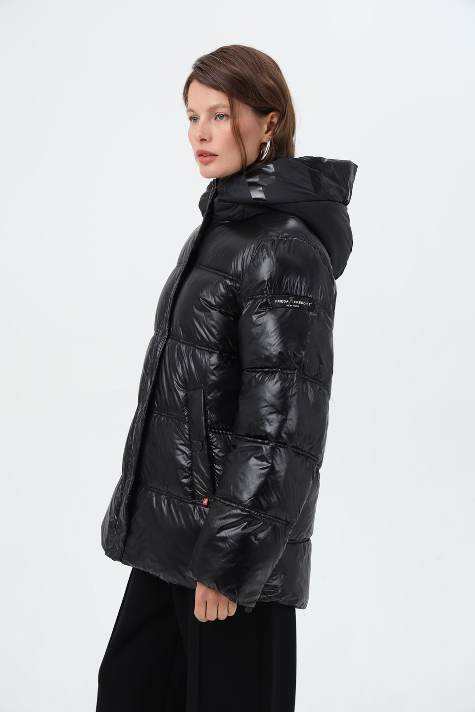 Куртка Frieda and Freddies стеганая черная