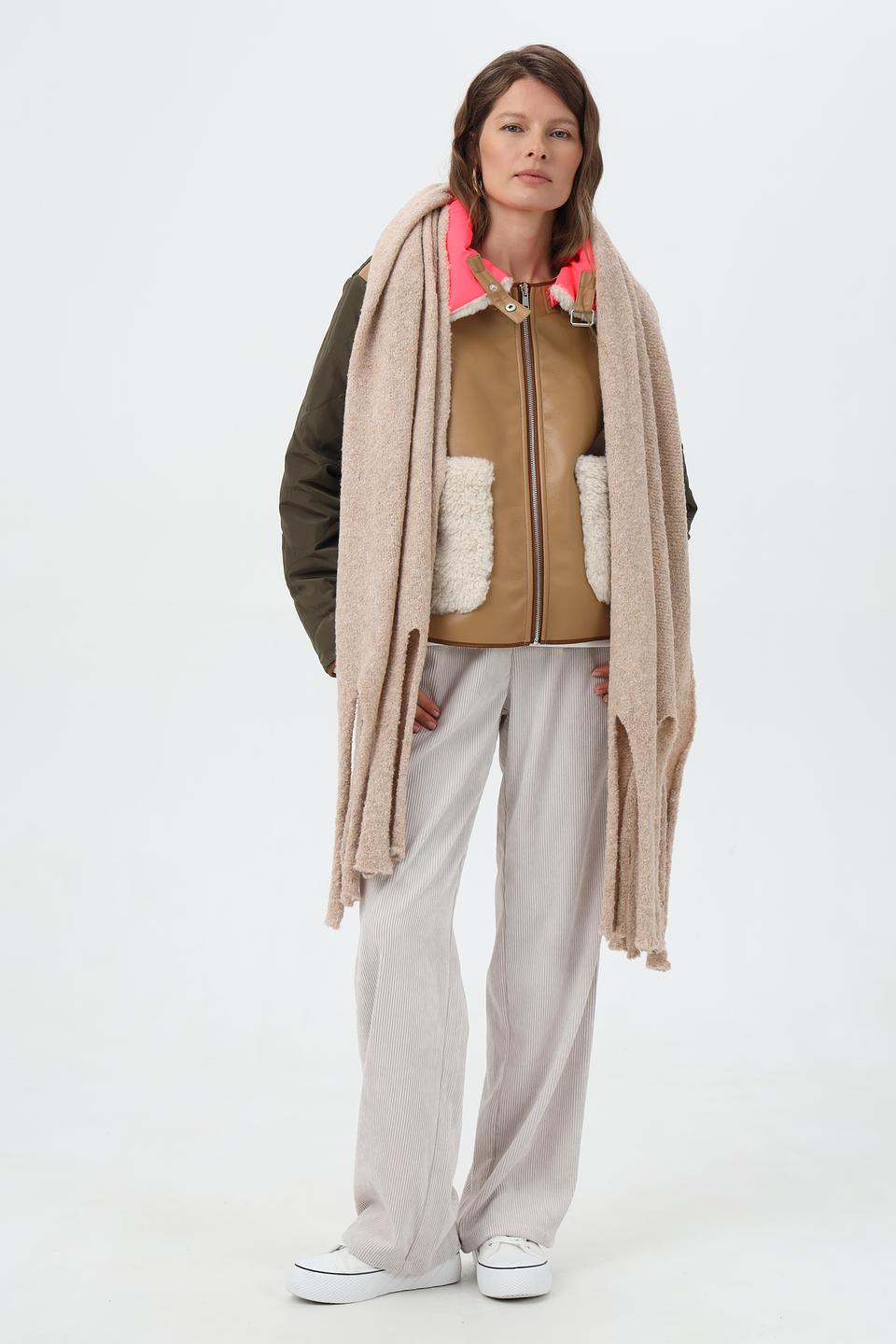 Шарф Julia Florenzi с бахромой