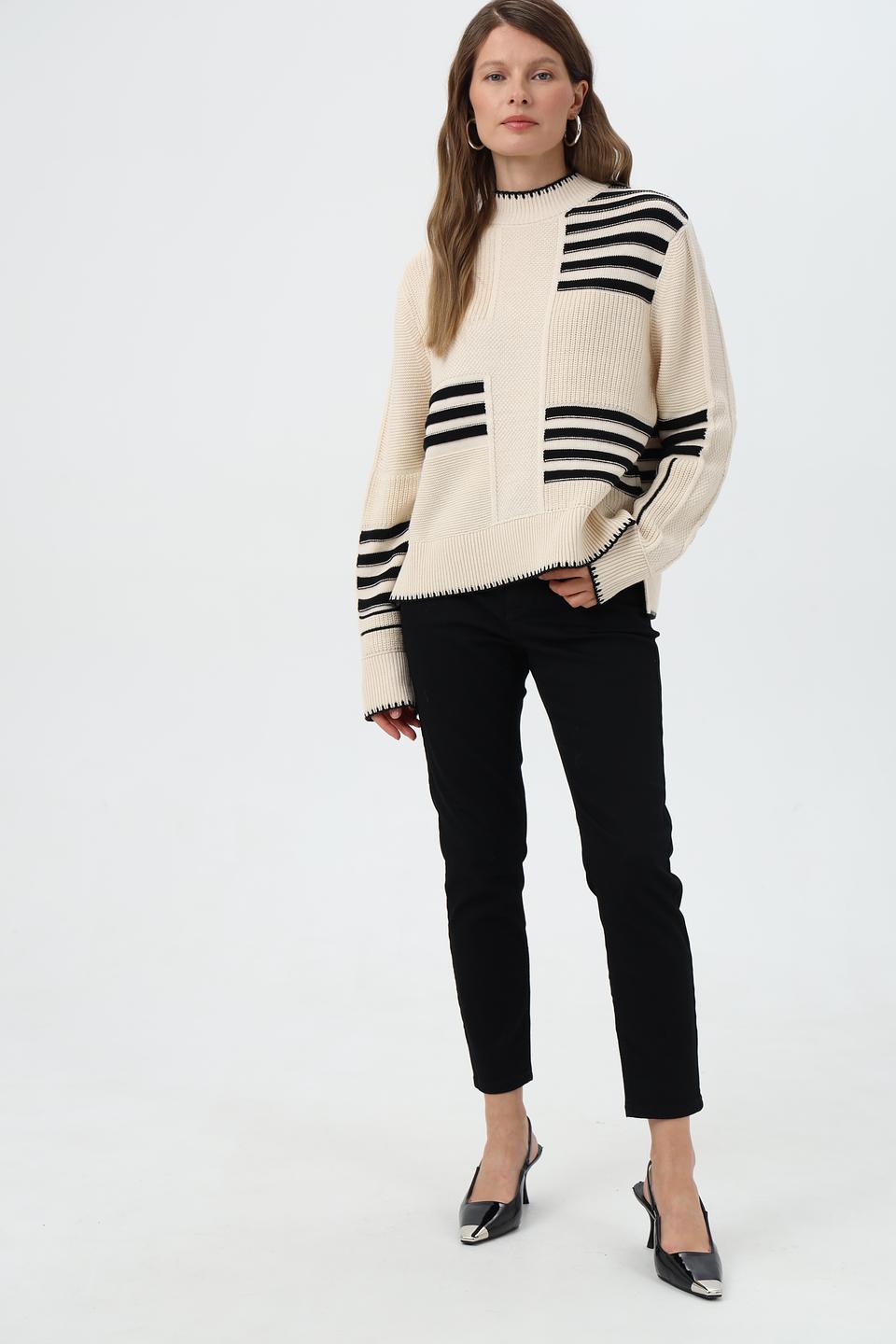 Джинсы Angels укороченные черные