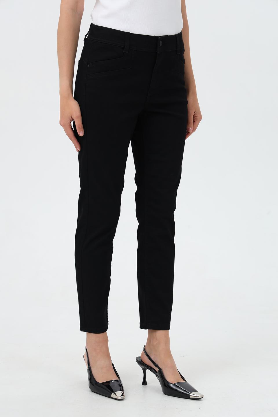 Джинсы Angels укороченные черные