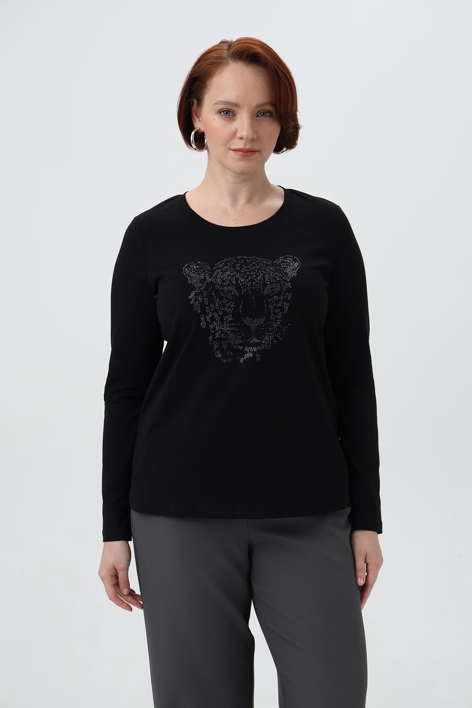 Лонгслив Margittes с тигром