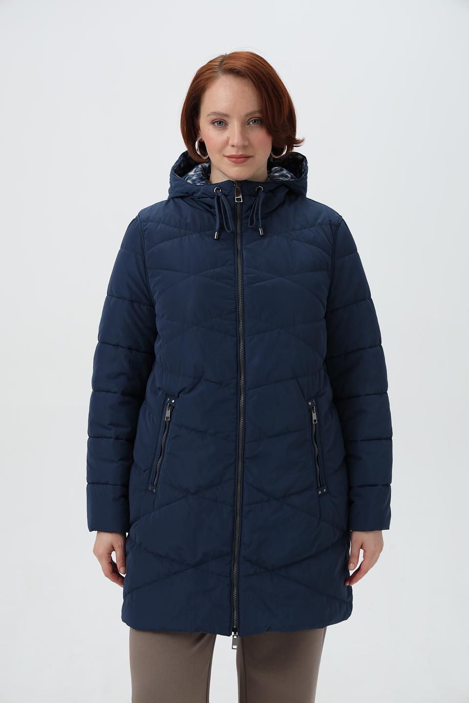 Куртка Barbara Lebek стеганая синяя