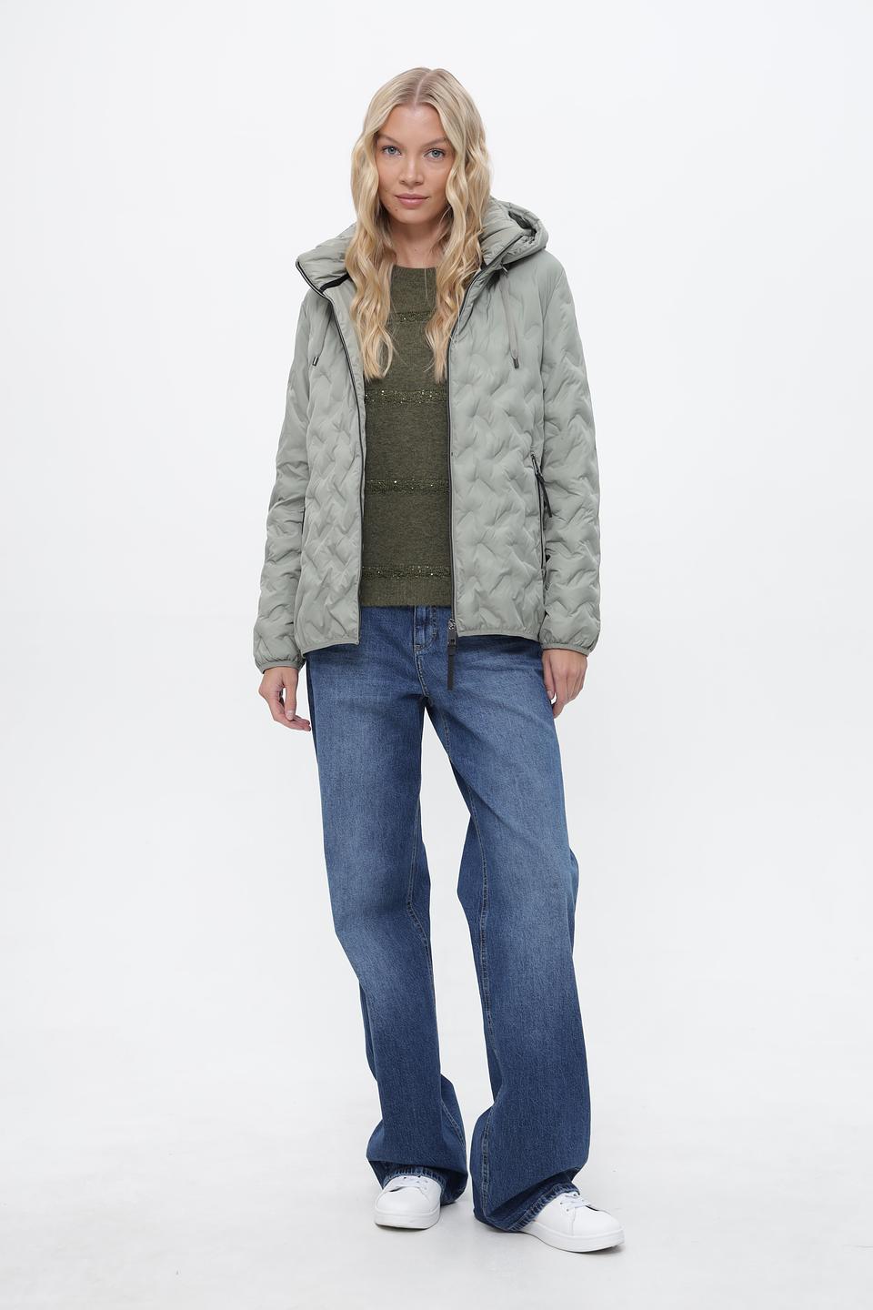 Куртка Lebek стеганая хаки