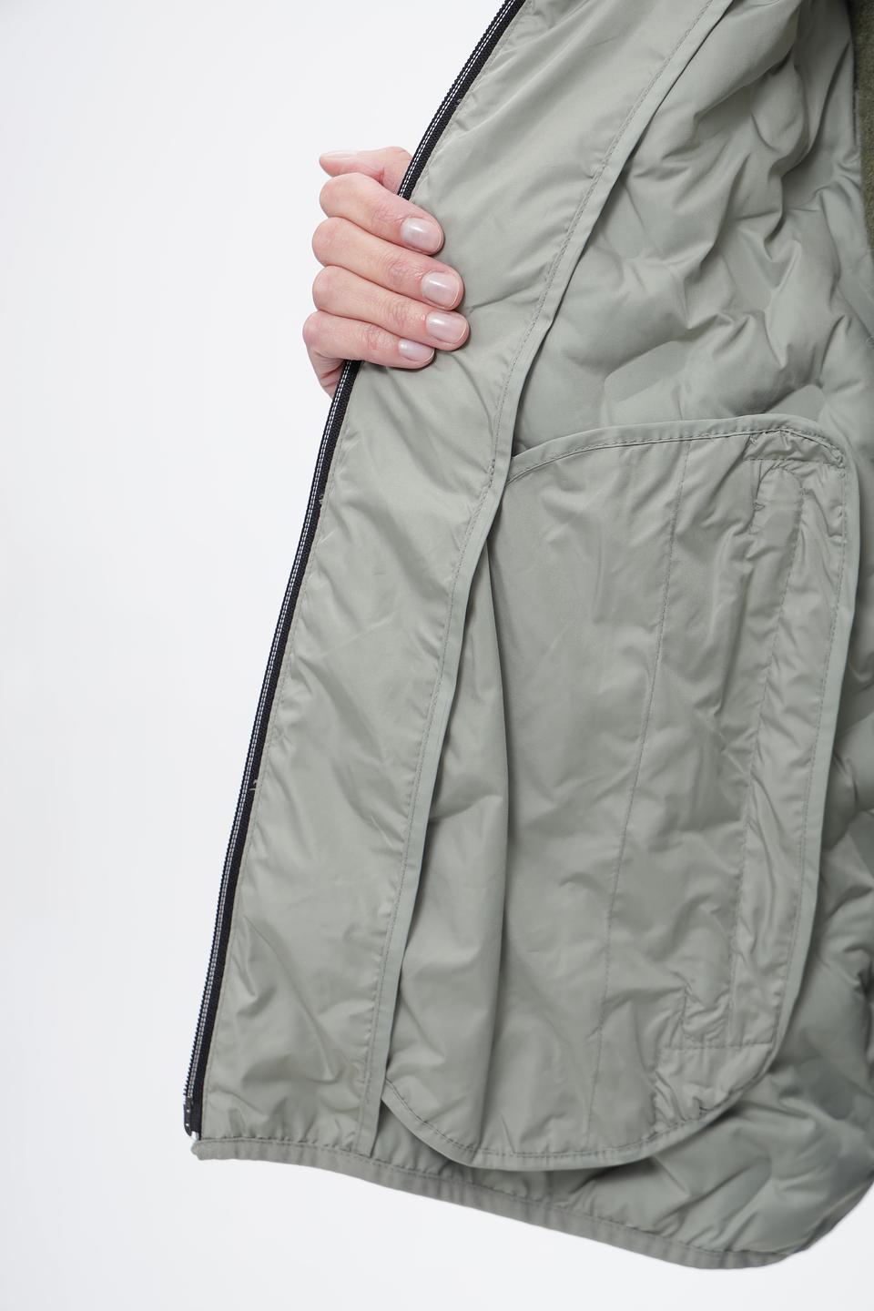 Куртка Lebek стеганая хаки