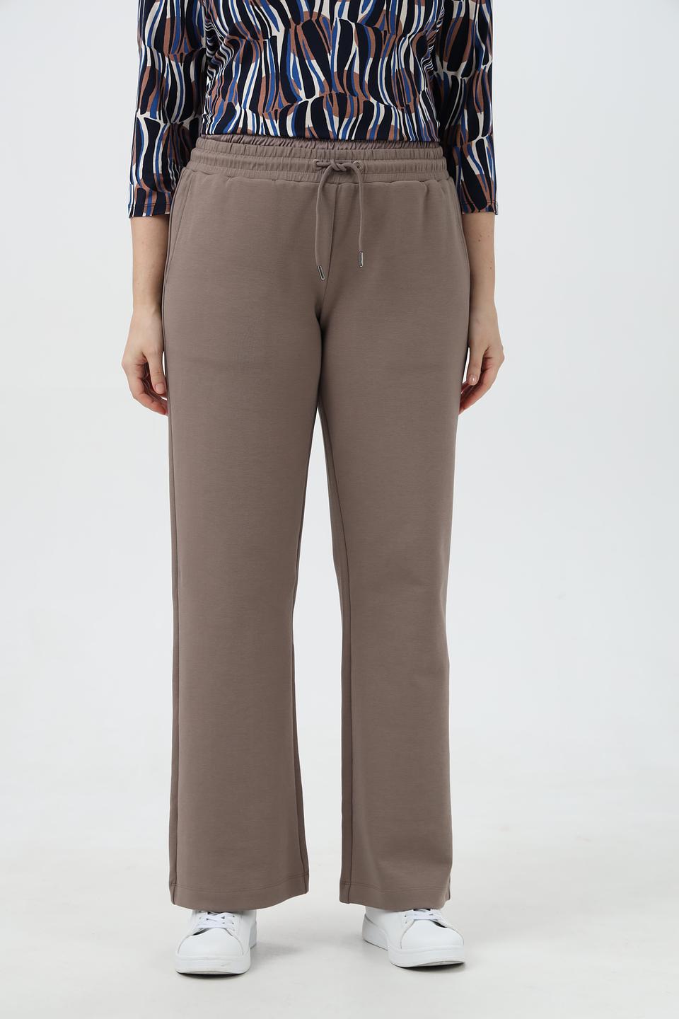 Брюки Margittes палаццо бежевые
