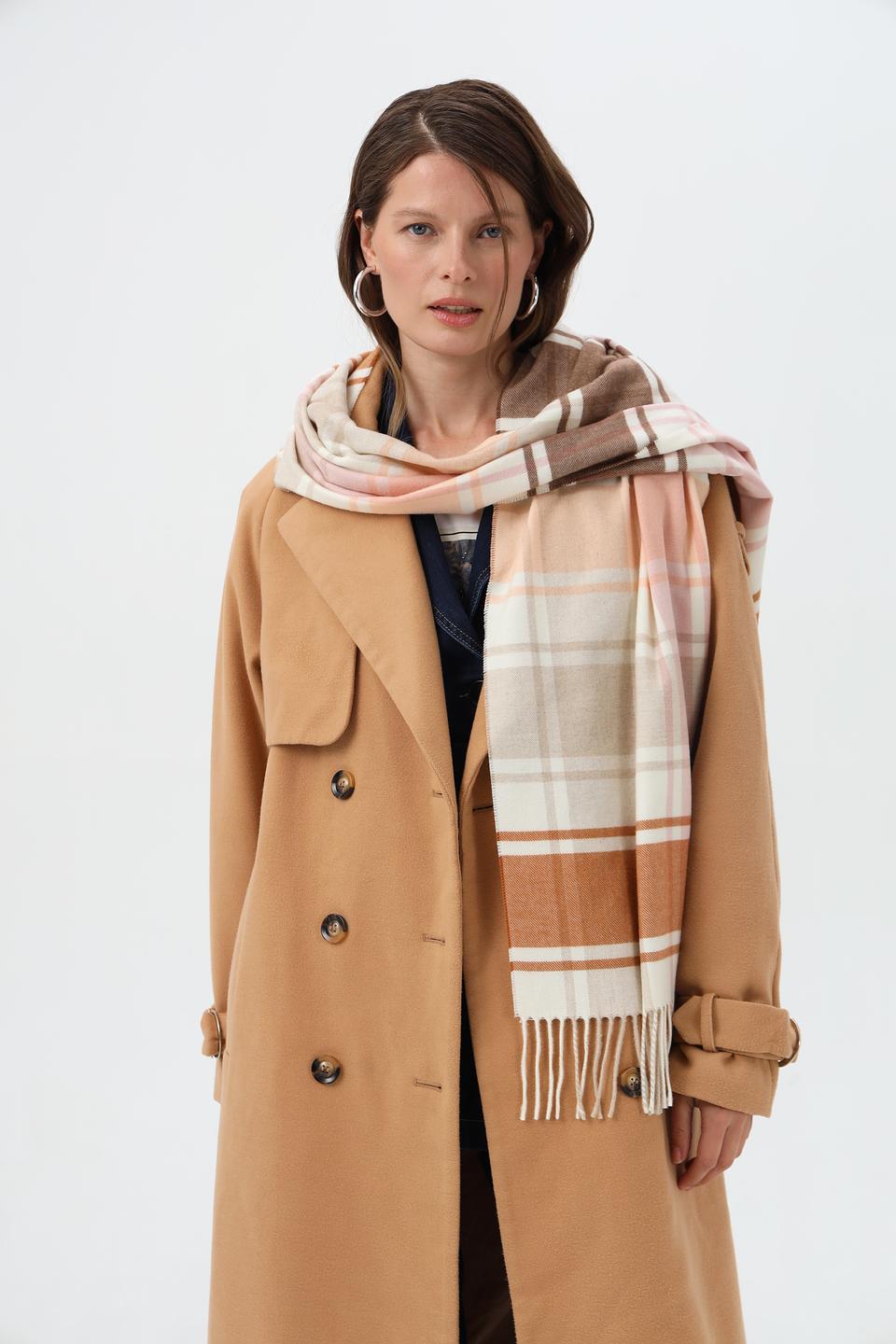 Шарф Fraas в клетку