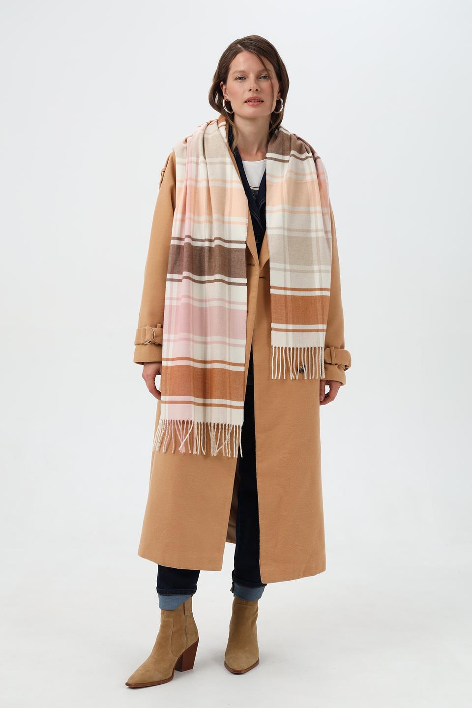 Шарф Fraas в клетку