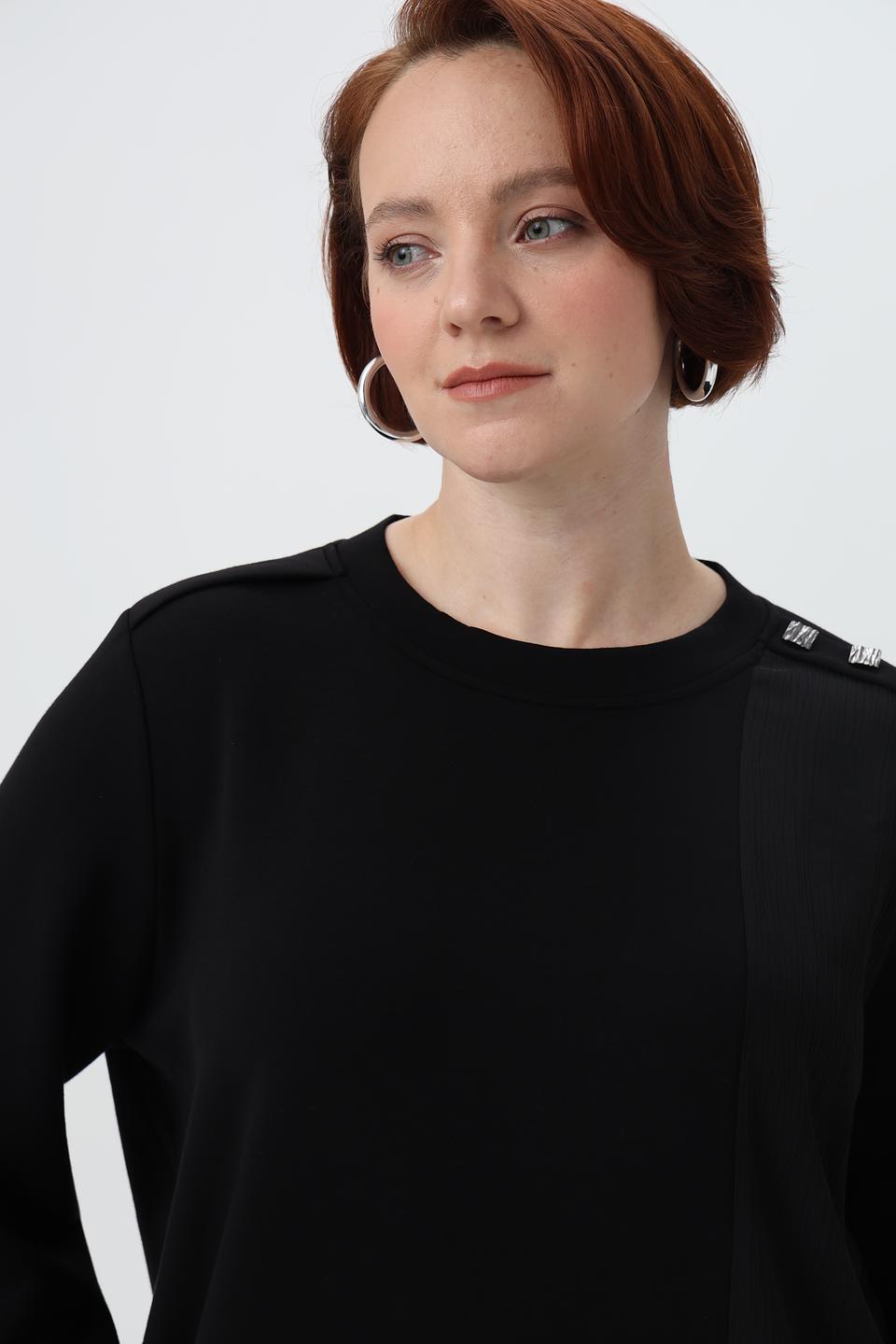 Пуловер Frapp с декором