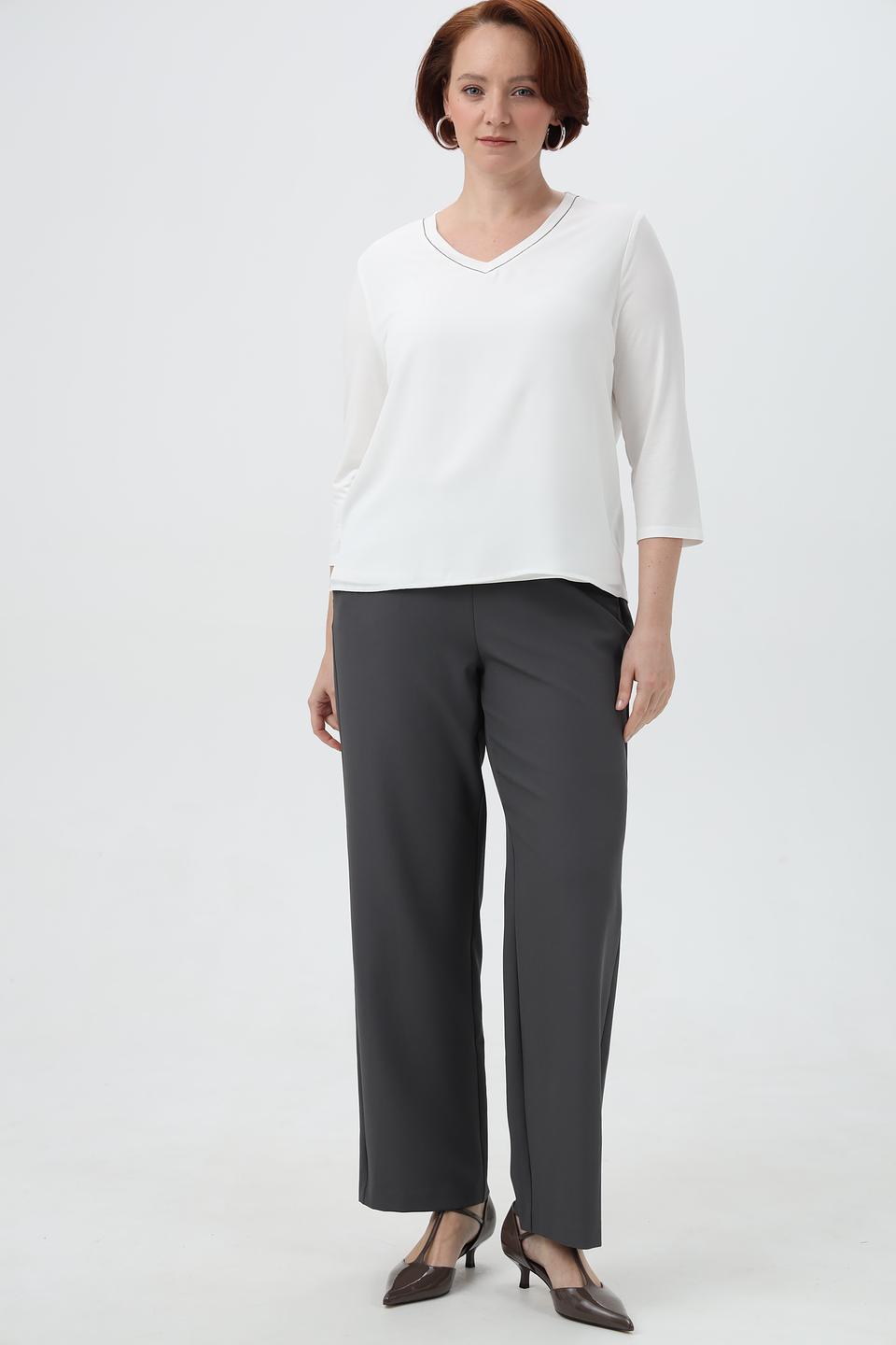 Блузка Frank Walder с V-образным вырезом