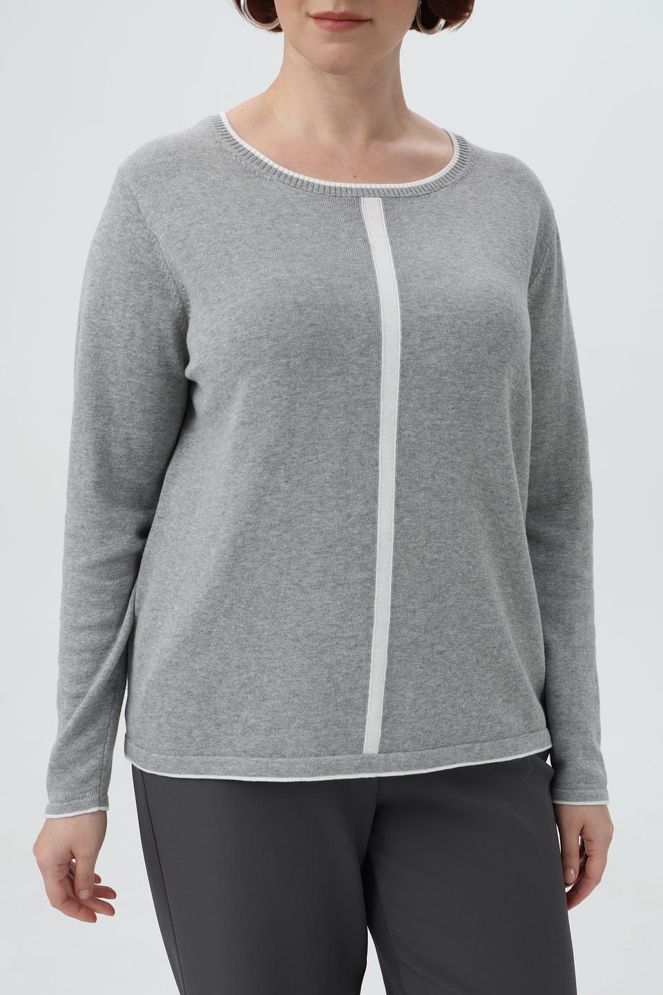 Пуловер Frank Walder с белой полосой