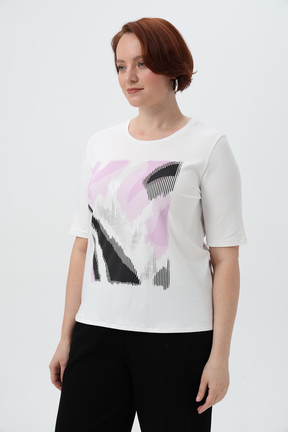 Футболка Frank Walder с принтом