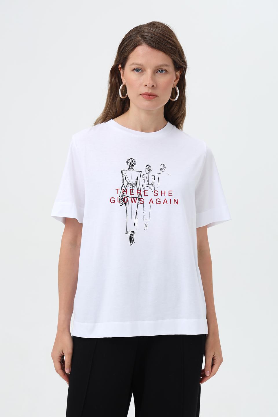 Футболка Rich and Royal с принтом