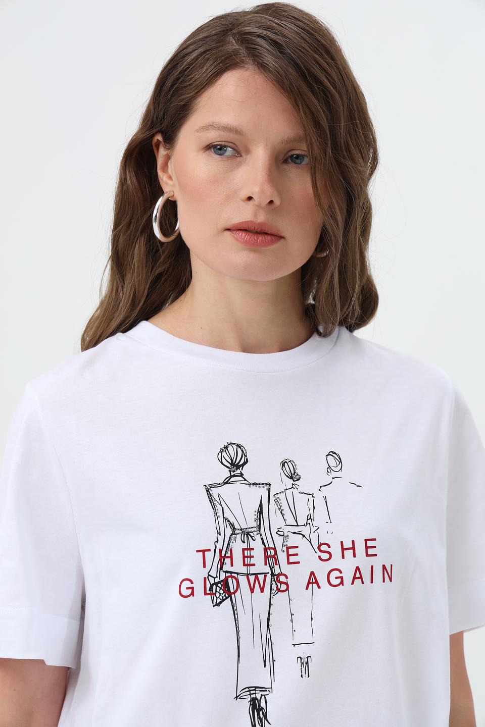 Футболка Rich and Royal с принтом