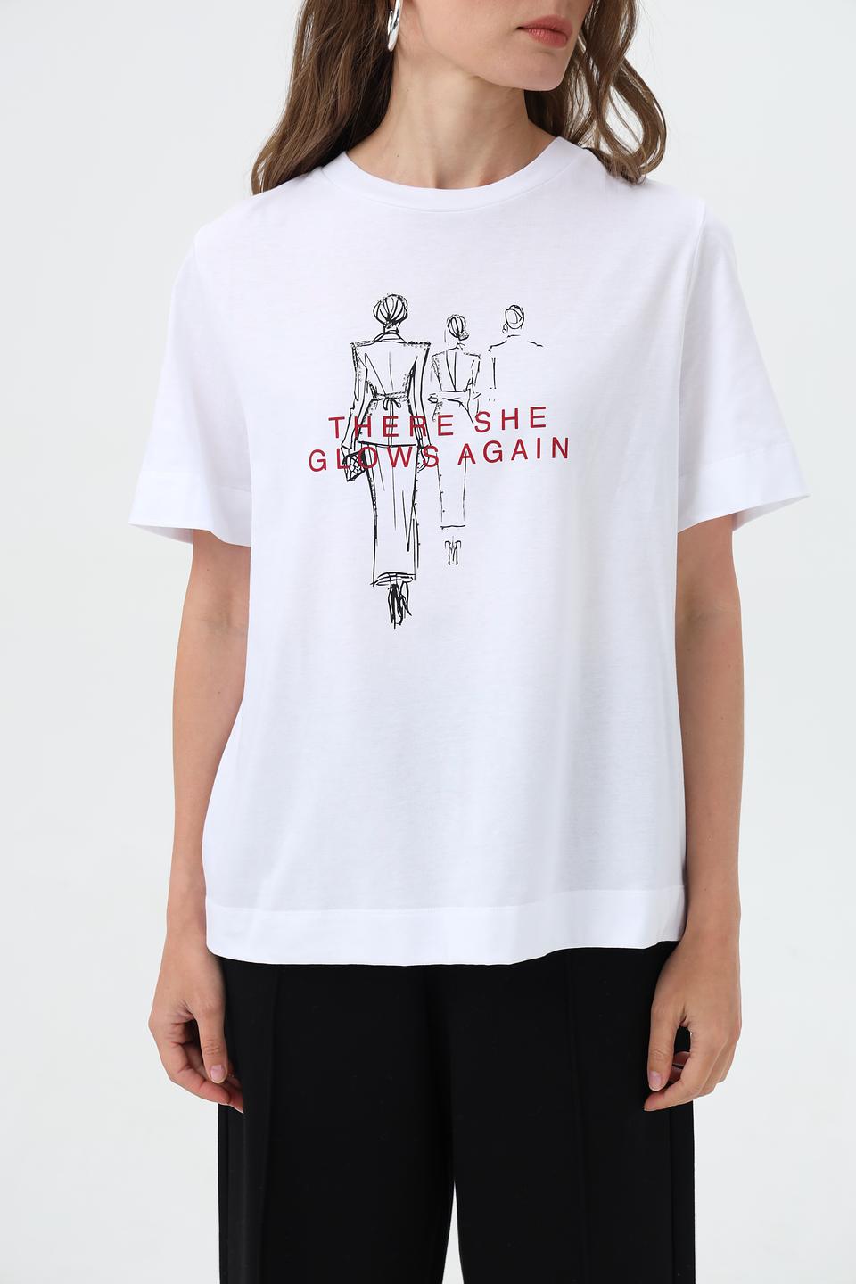 Футболка Rich and Royal с принтом