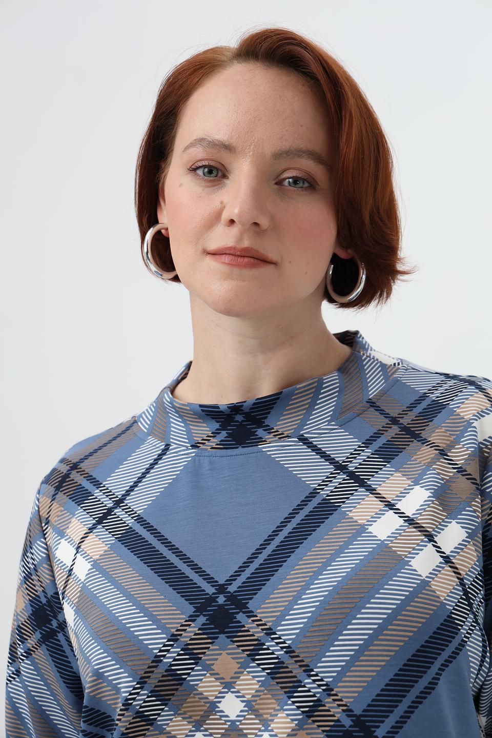 Блуза Via Appia в клетку