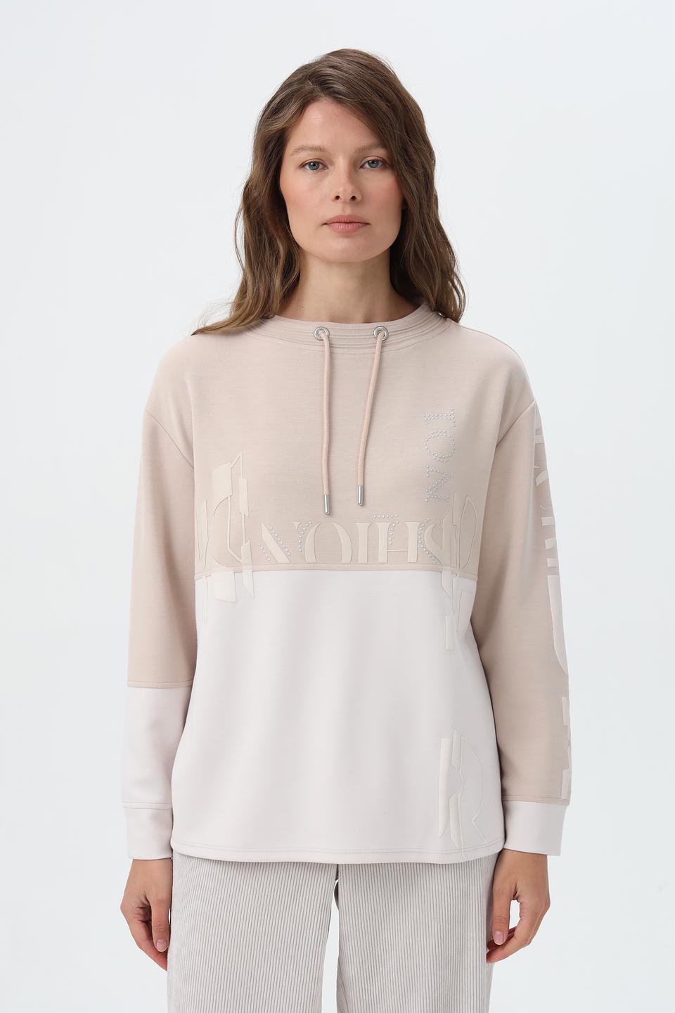 Пуловер Barbara Lebek с логотипом