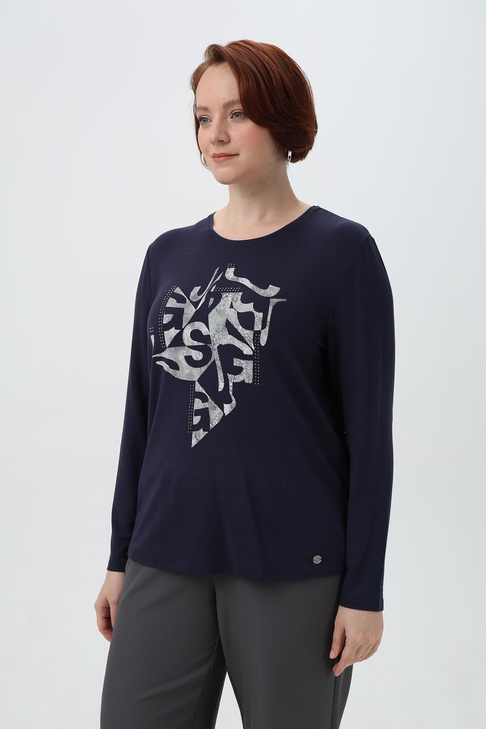 Лонгслив Barbara Lebek с принтом