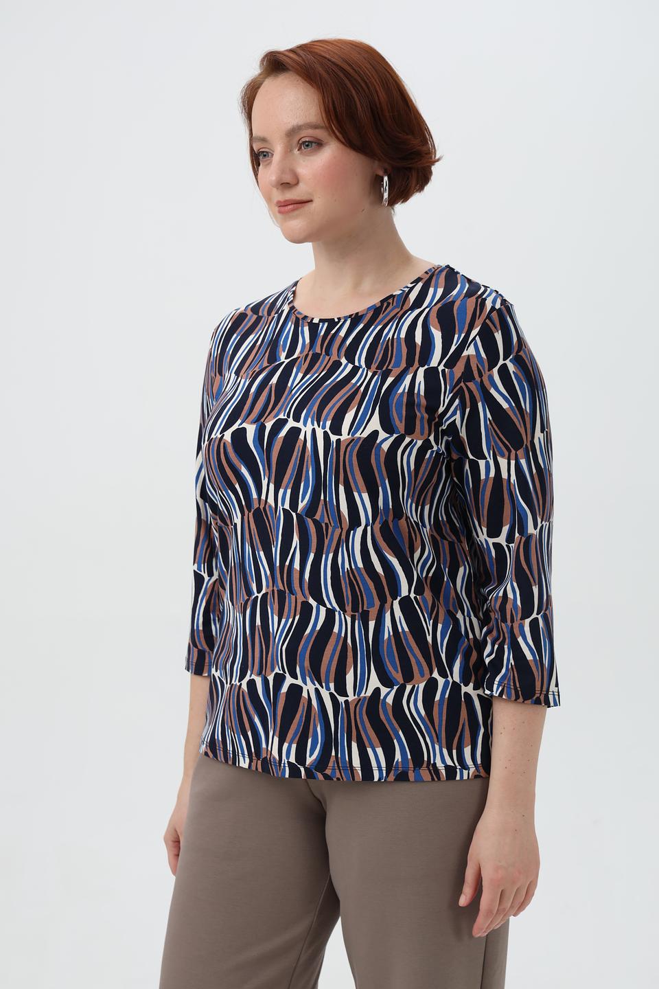 Блуза Lebek с узором