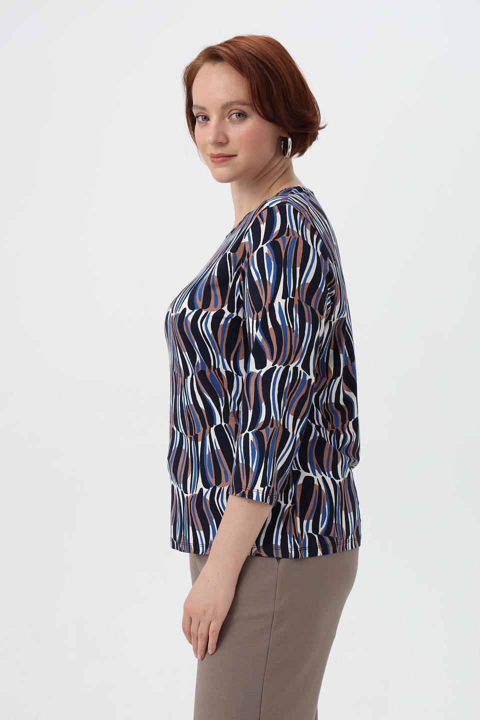 Блуза Lebek с узором