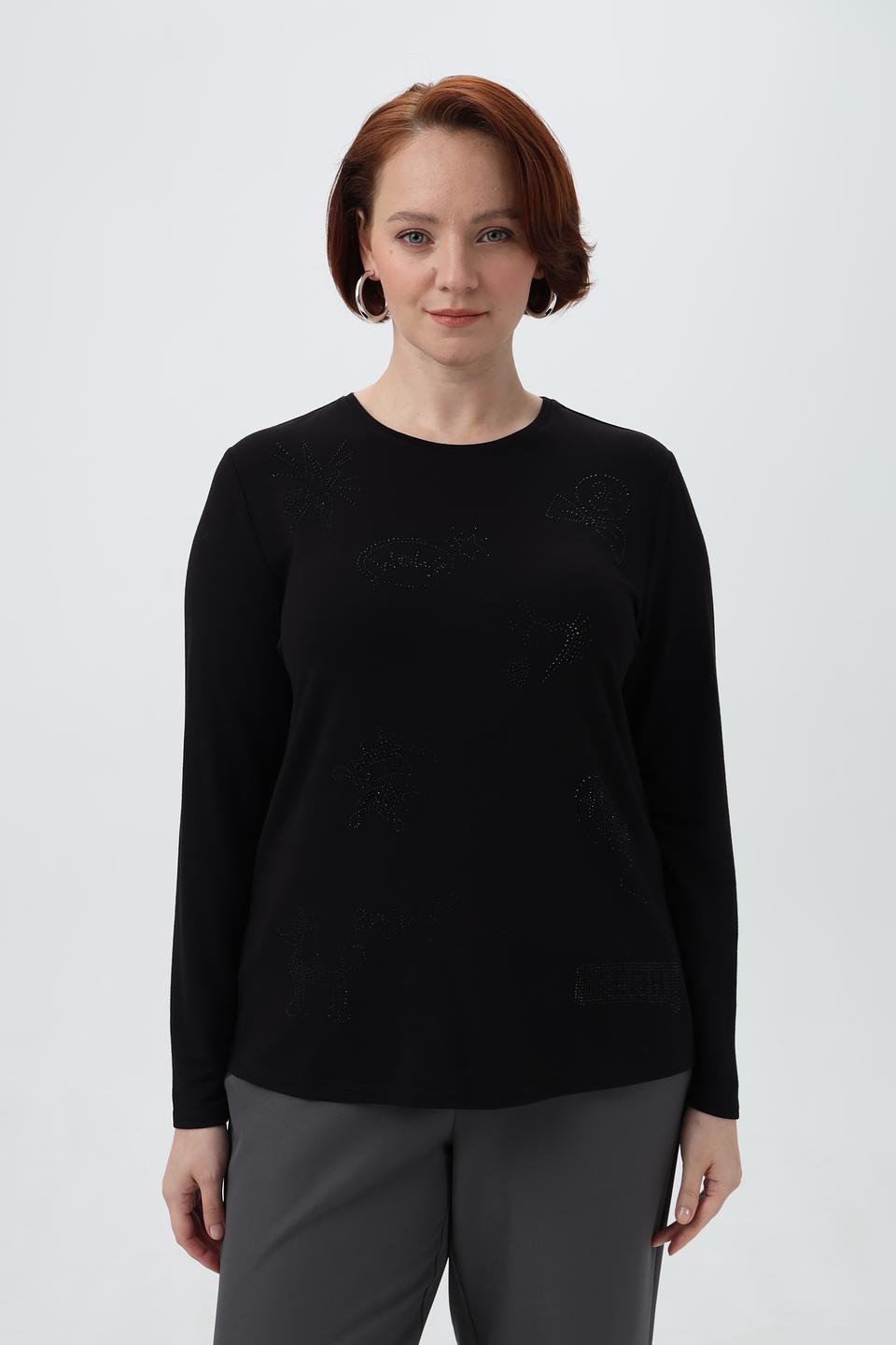 Лонгслив Barbara Lebek с декором