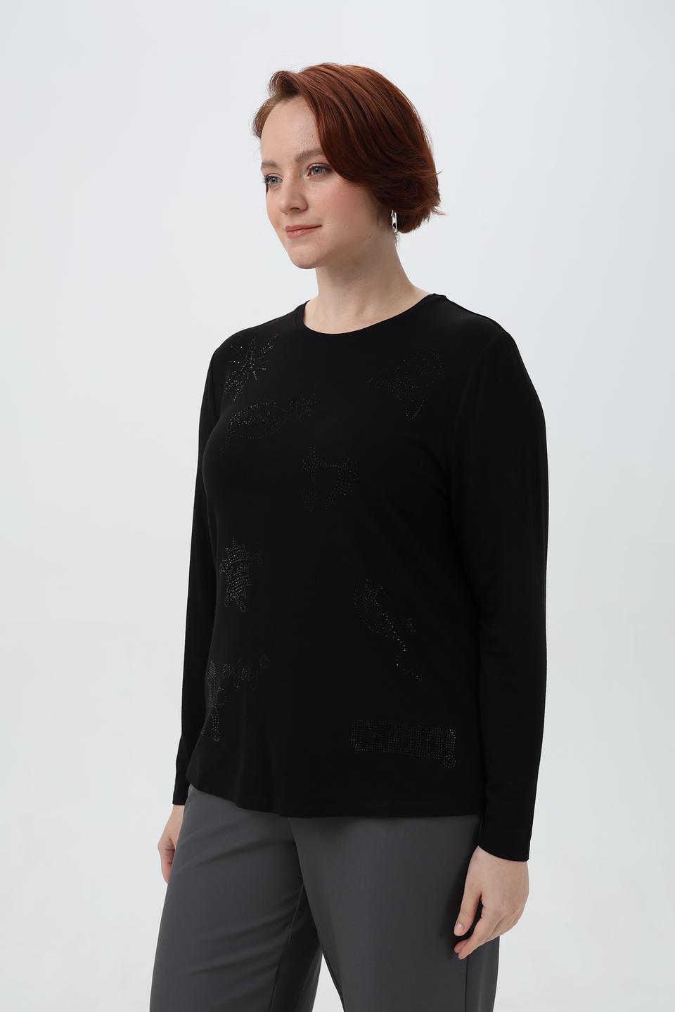 Лонгслив Barbara Lebek с декором