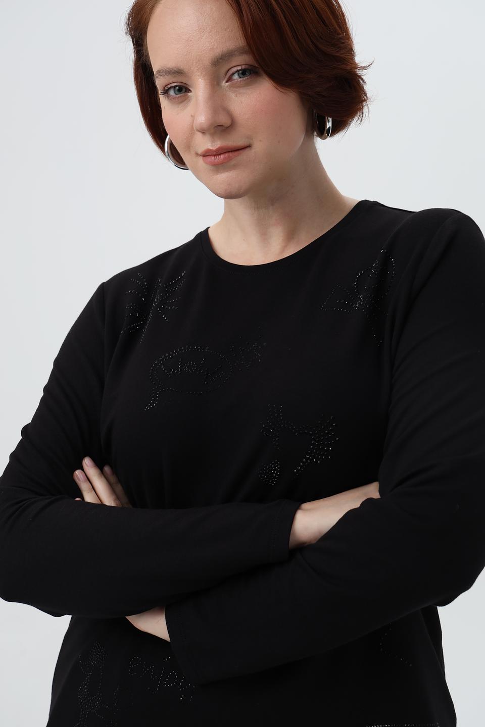 Лонгслив Barbara Lebek с декором