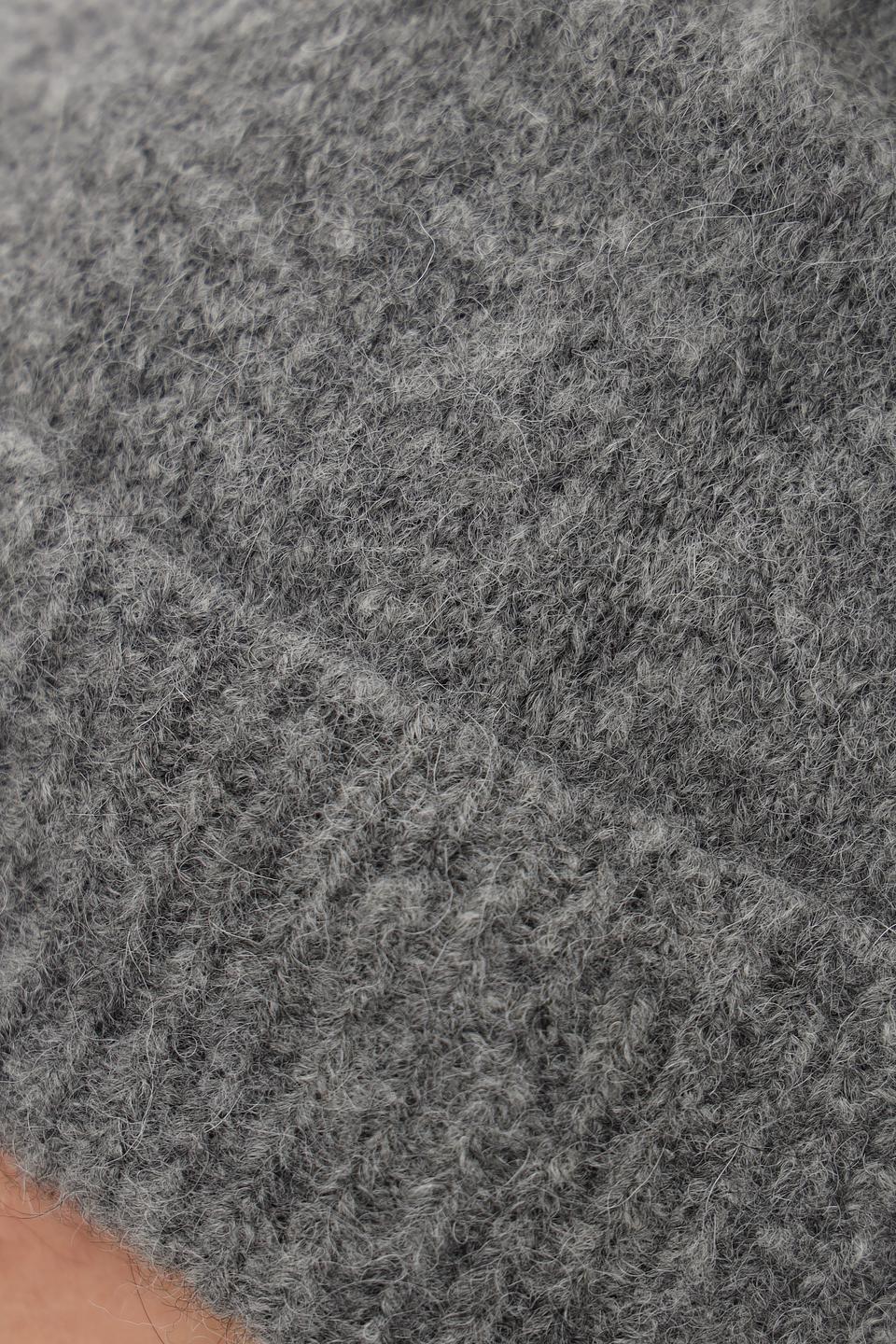 Шапка Roeckl вязаная серая