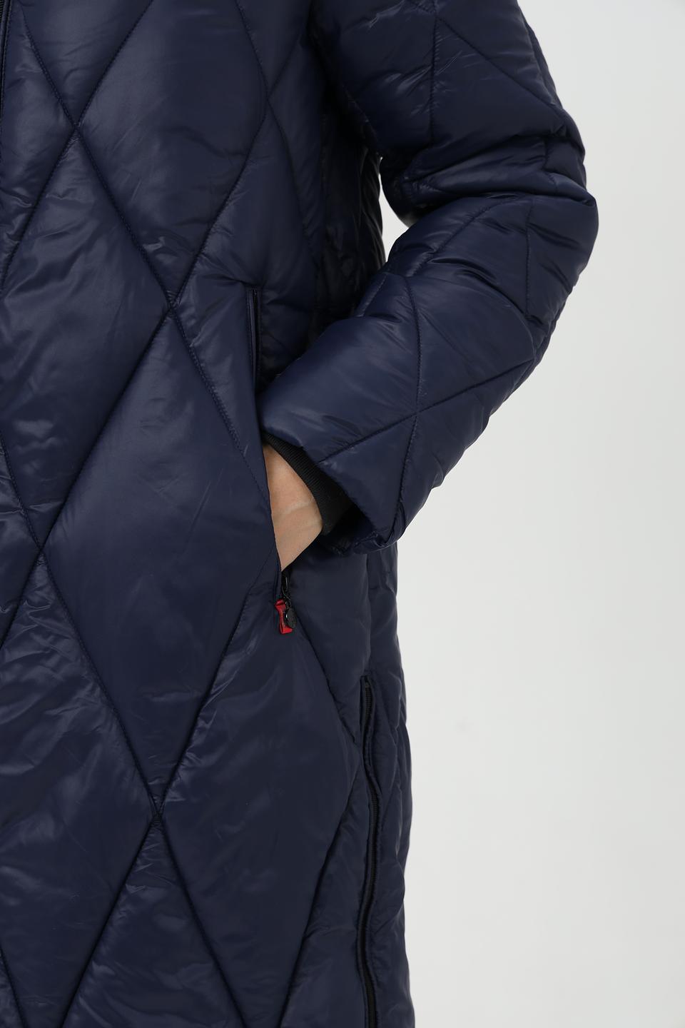 Пальто Frieda and Freddies стеганое синее