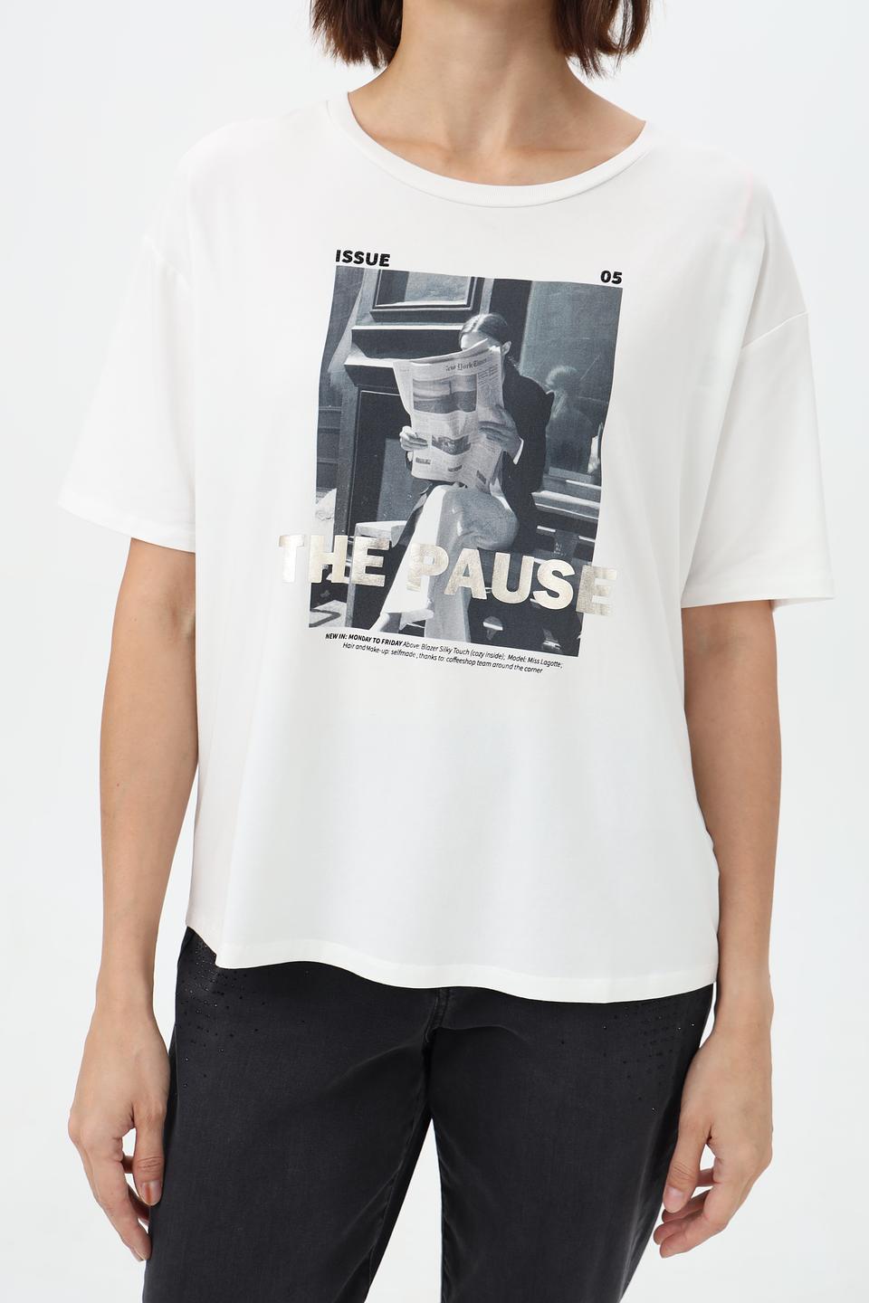 Футболка Miss Lagotte с принтом