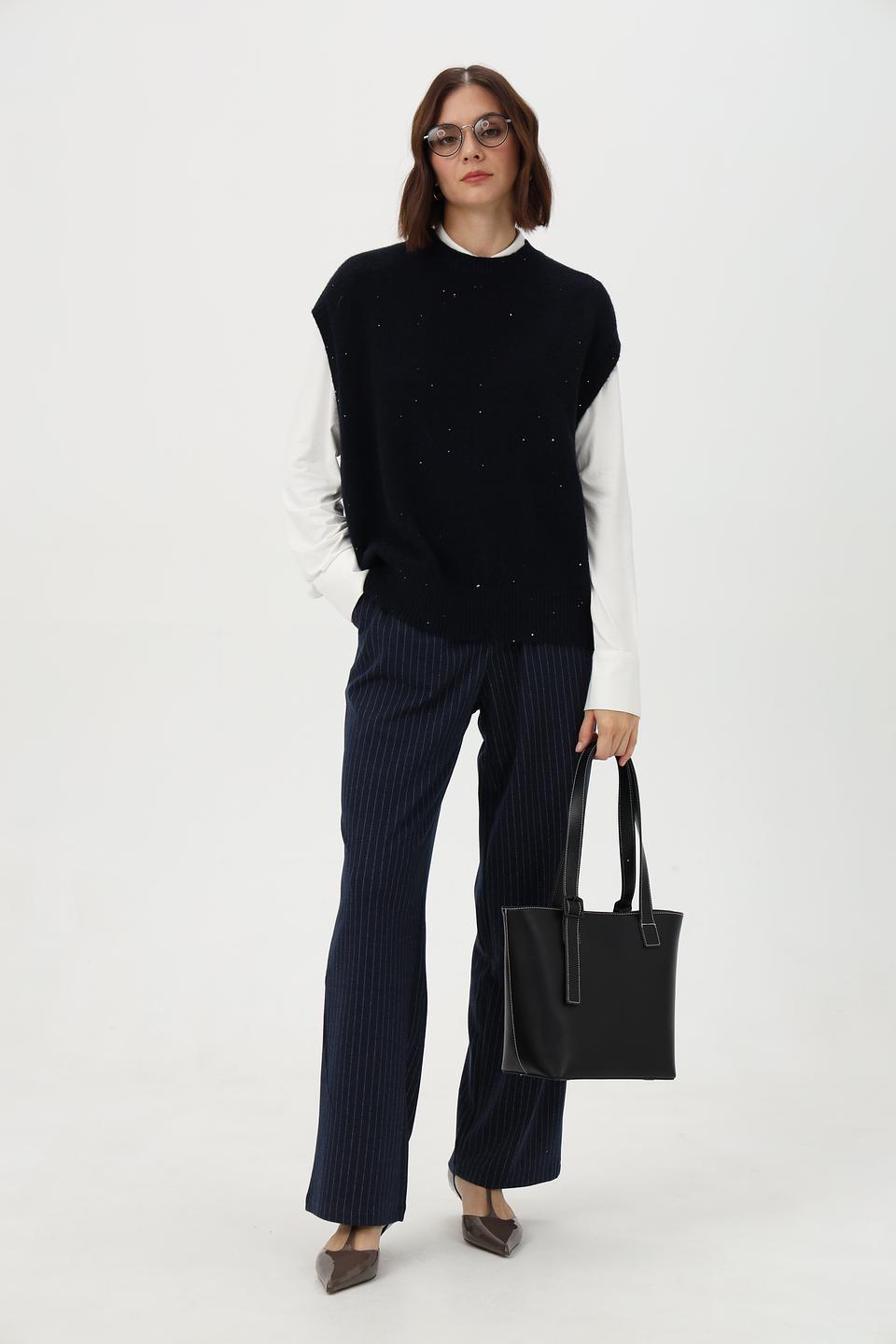 Жилет Croche с вышивкой