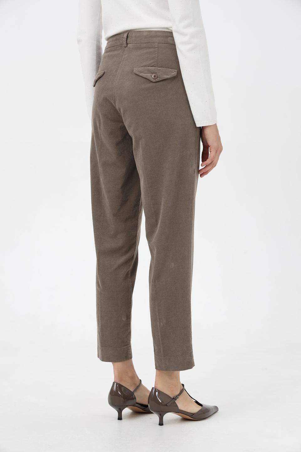 Брюки Cambio вельветовые коричневые