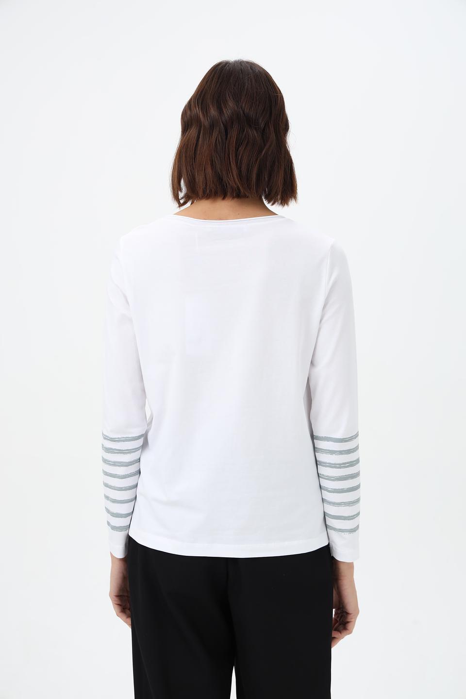 Блуза Bianca с принтом