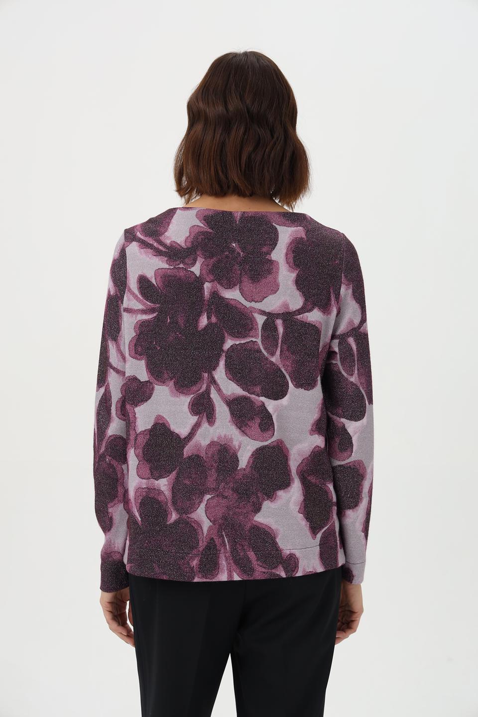 Пуловер Bianca с цветами